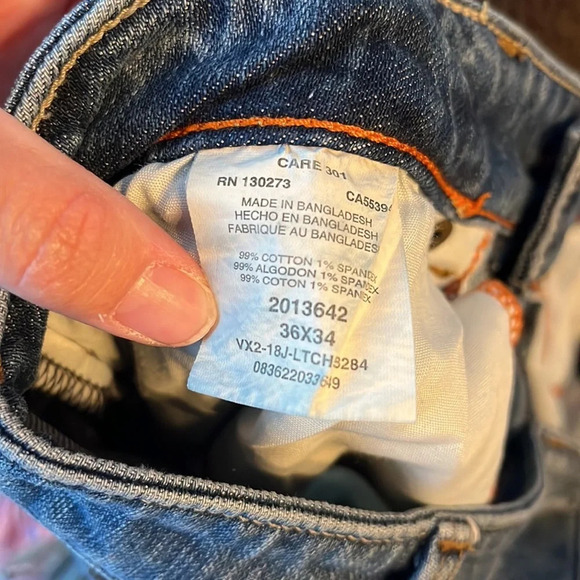 Lee Straight Fit Straight Leg Jeans - Picture 5 of 5